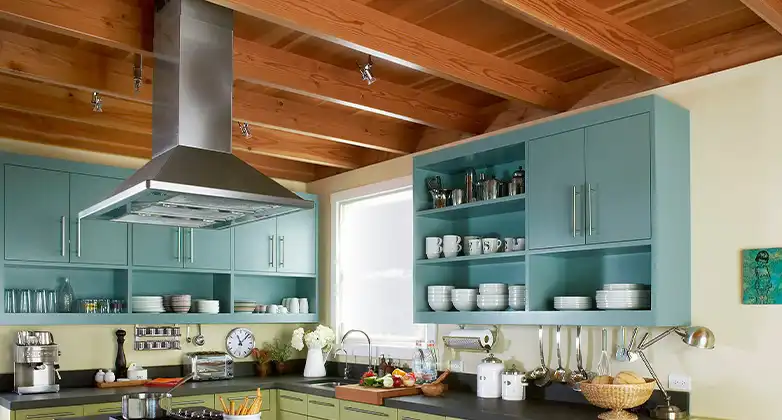 how to install a island range hood